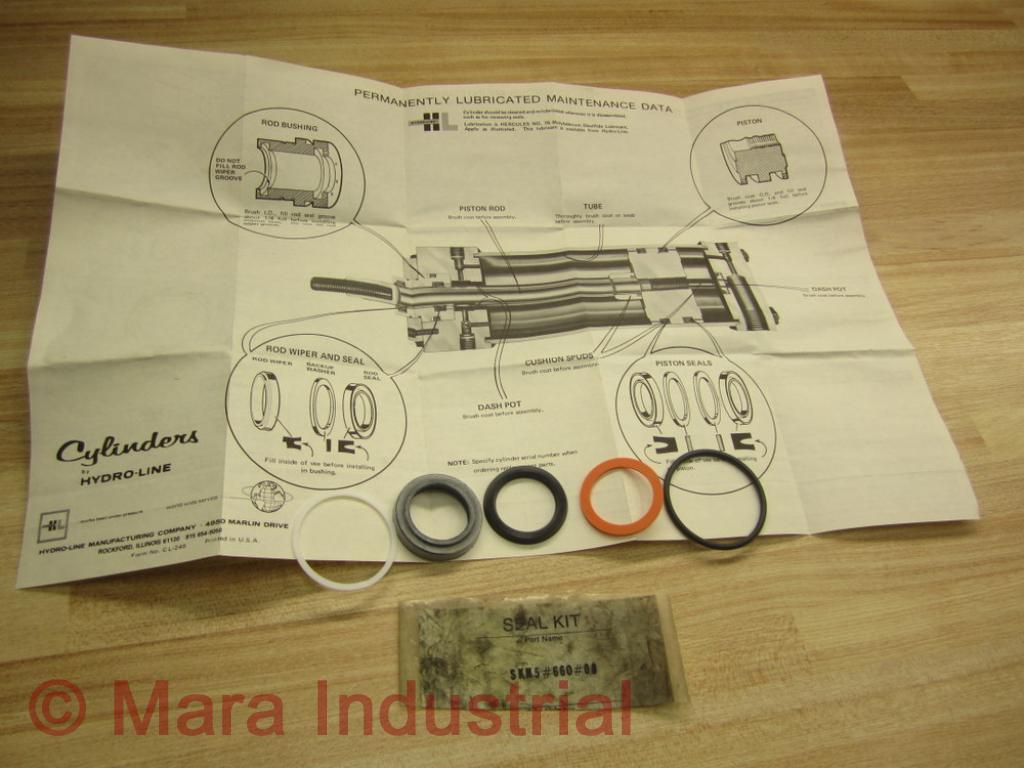 Hydro-Line SKN5-660-08 Rod Seal Kit SKN566008