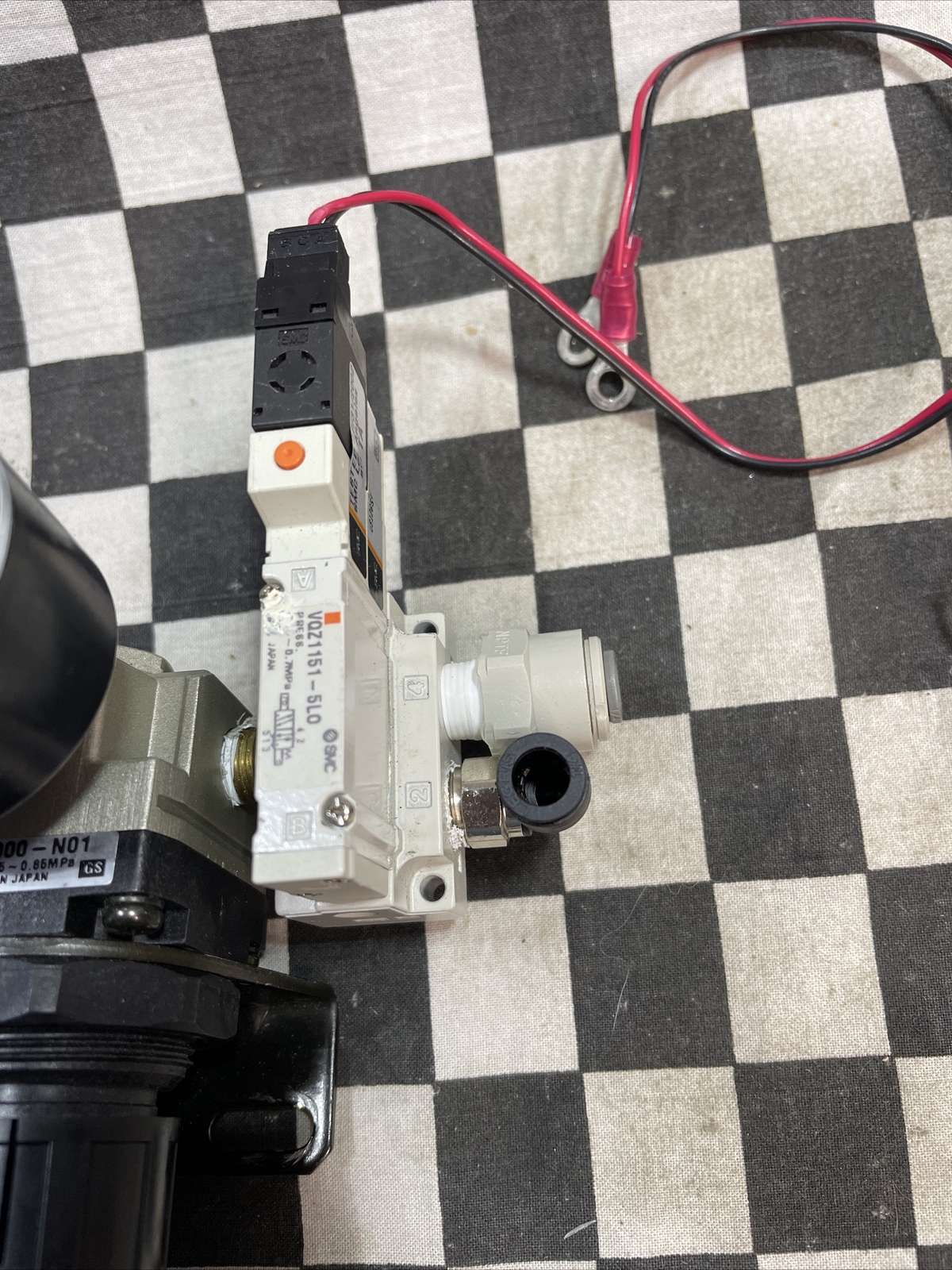 SMC NAR2000-N01, VQZ1151-5LO and AVS-5212-24D, Solenoid valve, SHIPSAMEDAY#136HW