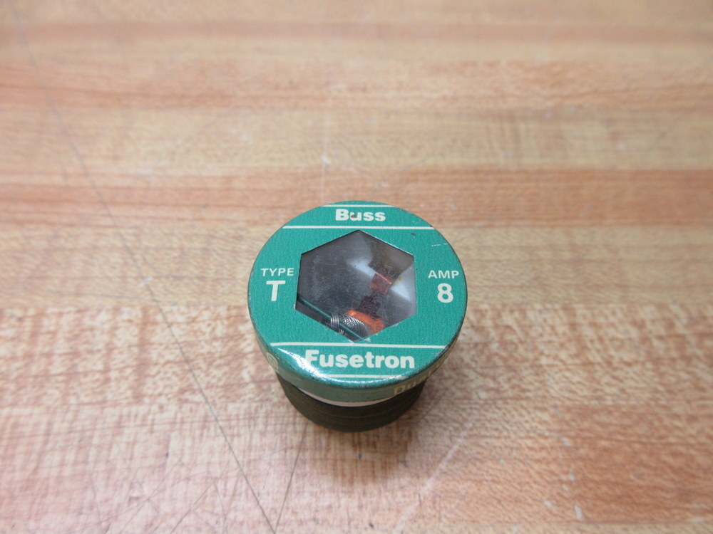 Buss BP/T-8 Bussmann Fuse Cross Ref 1CZ74, T-8 (Pack of 3)