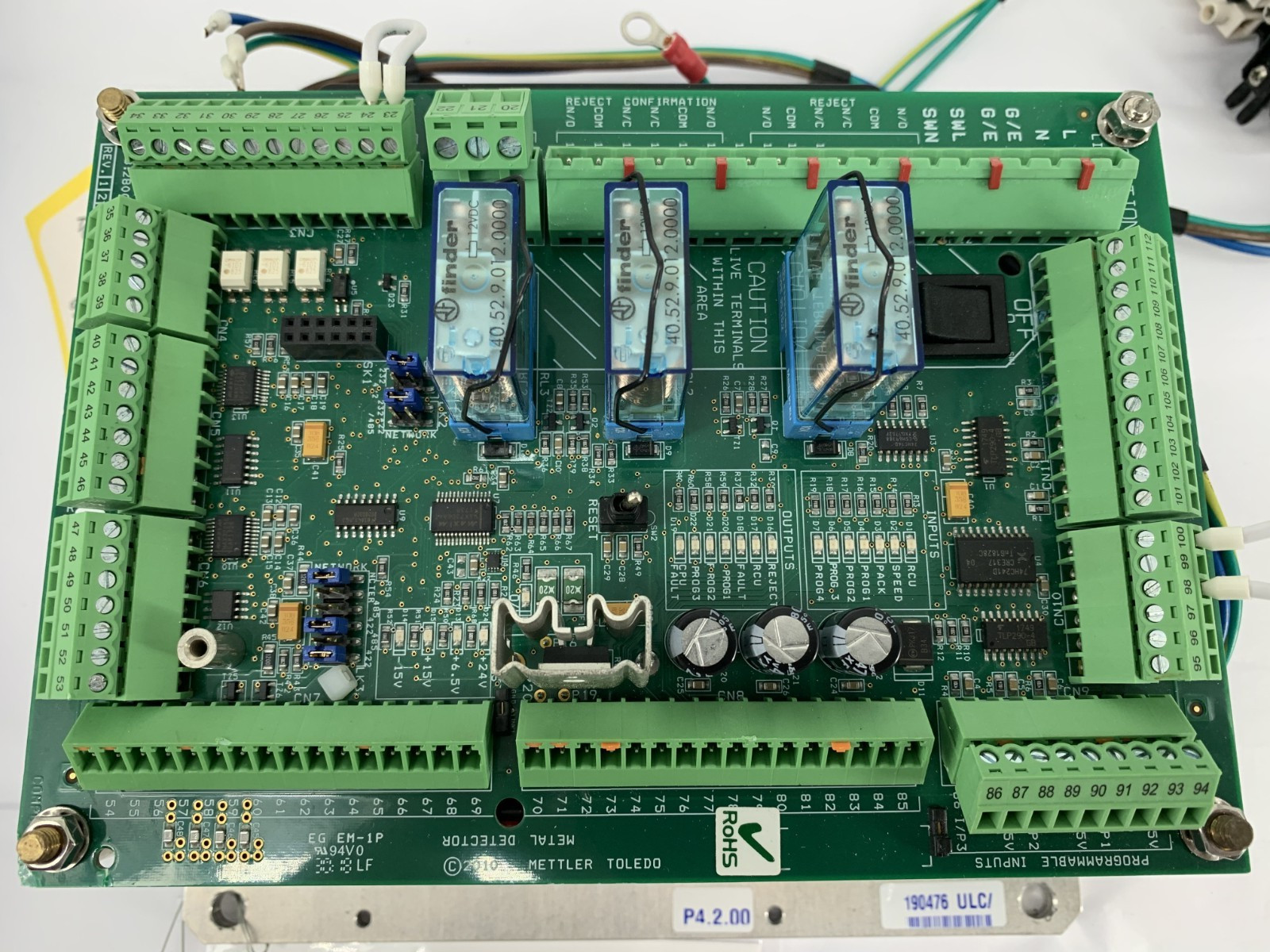 Mettler Toledo Safeline/Winsun V4-RAD-1/WS50-3AAC 100-240VAC V4 Power Supply