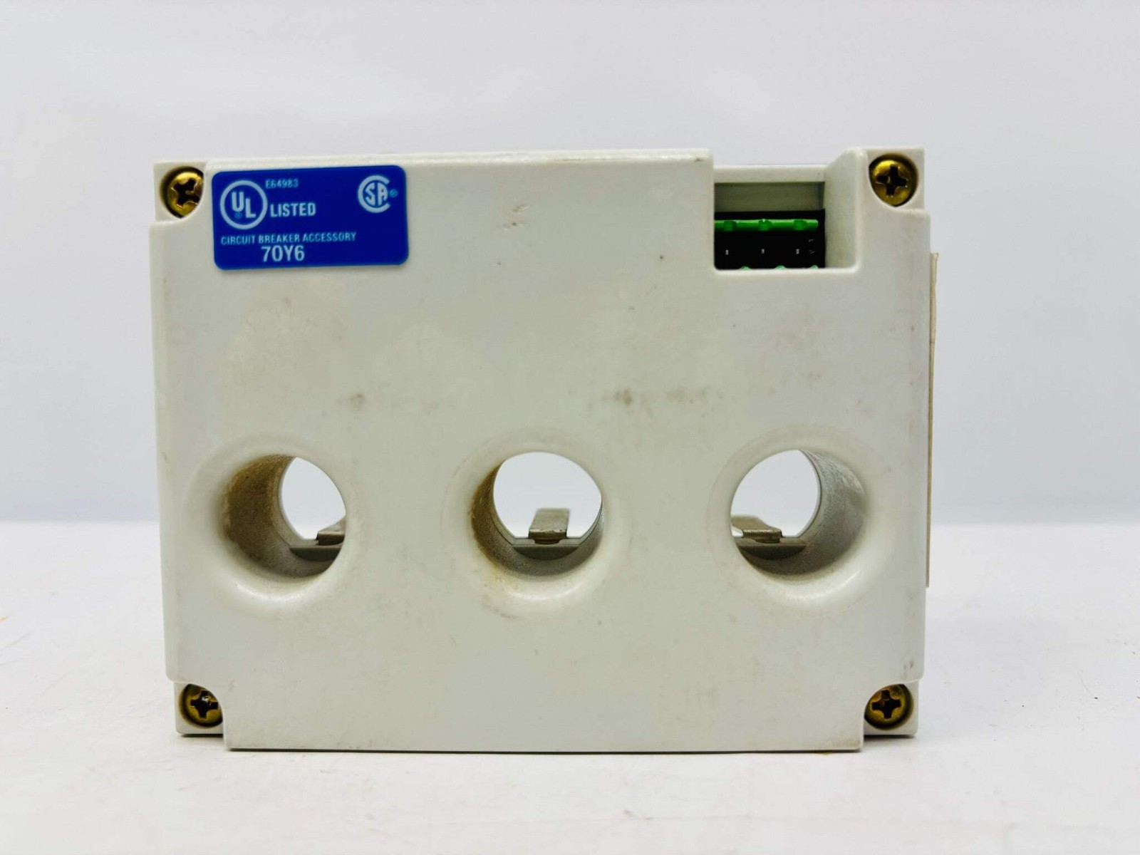 Eaton Cutler-Hammer 4D13101G13 Three-Phase Circuit Breaker (missing small piece)