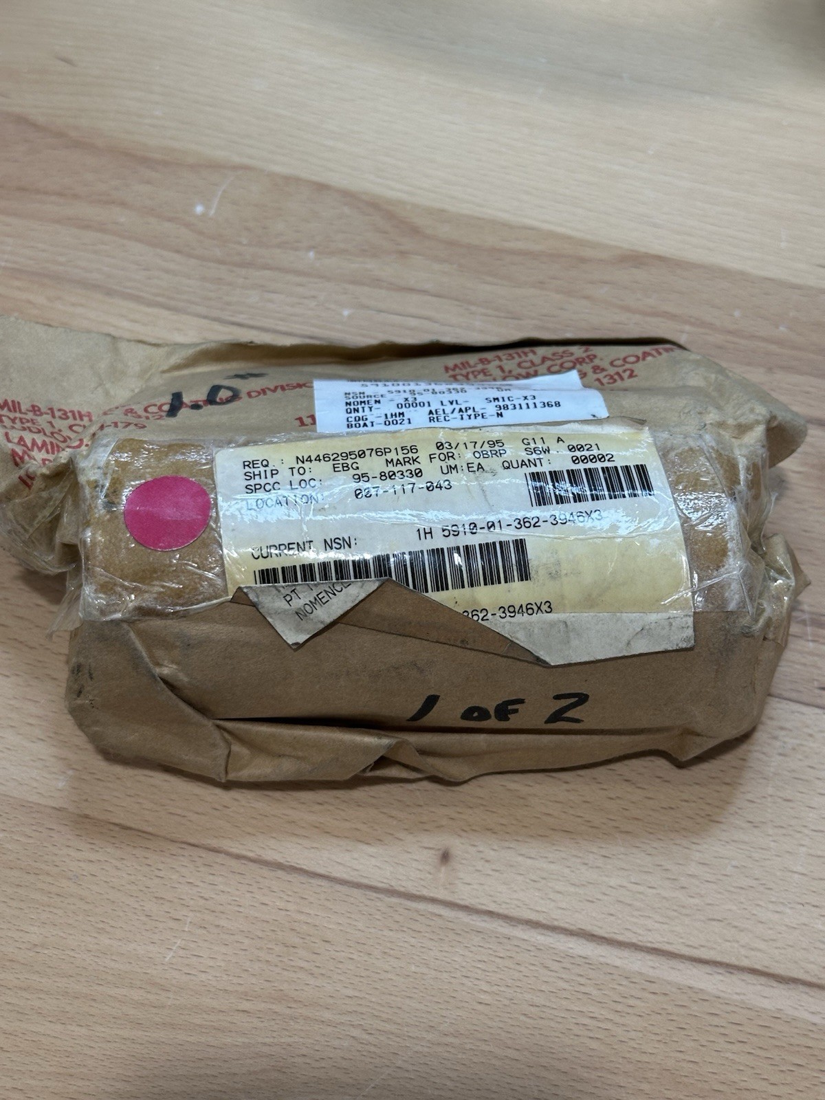 CDE CDM FIXED CAPACITOR HR101X114U016CF2B, 110,000 SCREW IN ADIRONDACK