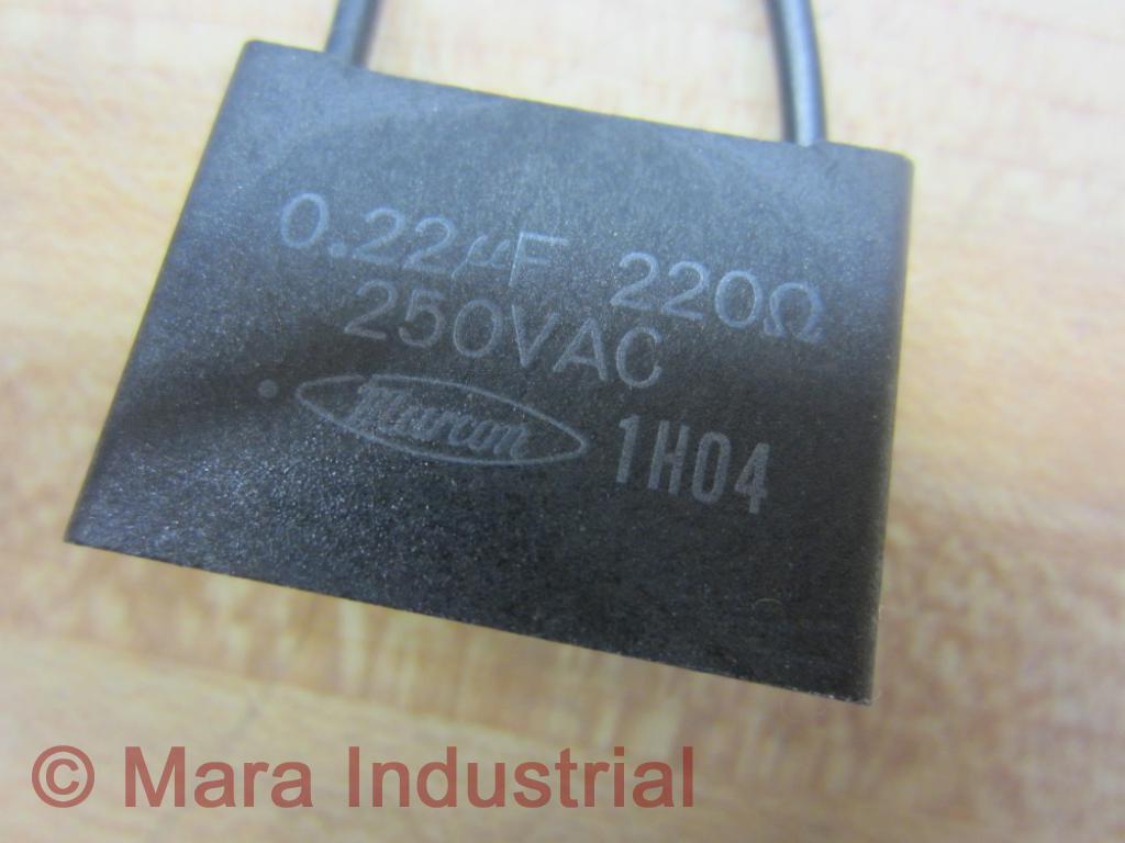 Marcon 1H04 Capacitor 250VAC 0.22uF 220Ω