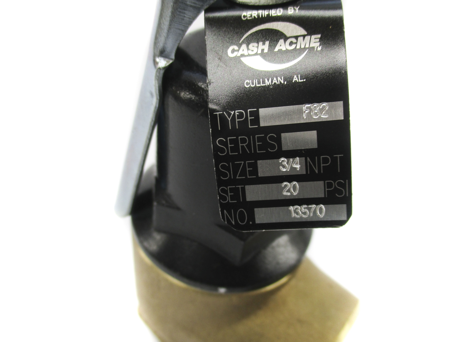 CASH ACME F82 20PSI 3/4″ NSNP