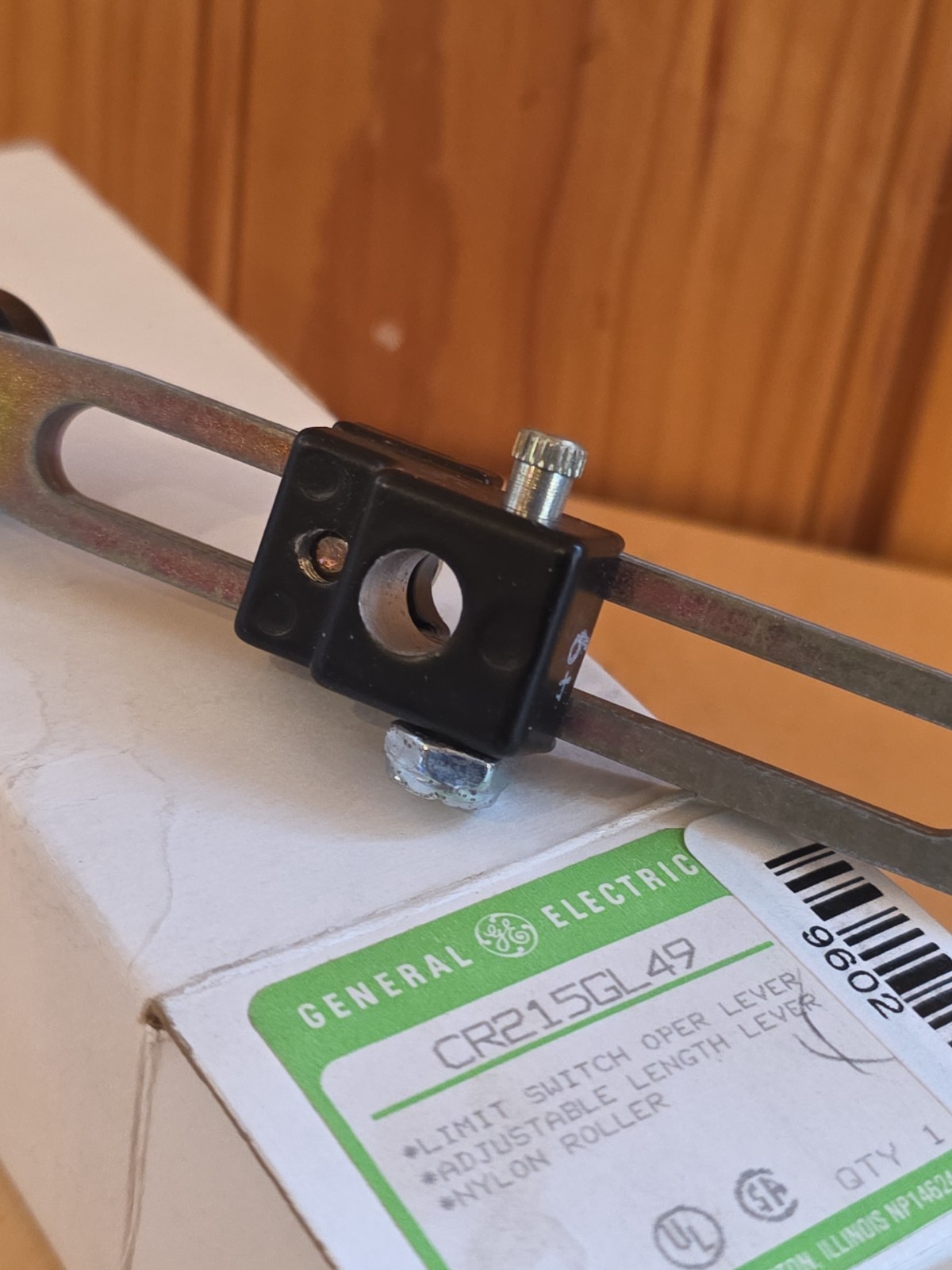 NEW GENERAL ELECTRIC CR215GL49 LIMIT SWITCH OPERATOR LEVER