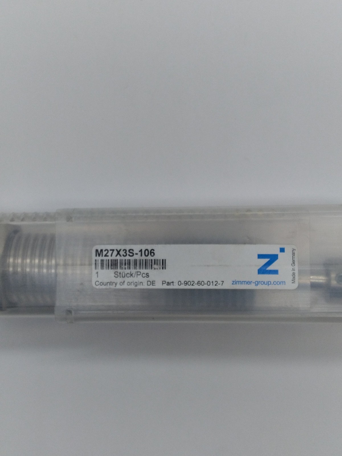 Zimmer M27X3S-106 Powerstop Industrial Shock Absorber 106mm Stroke