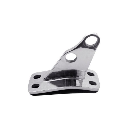 Peterbilt Stainless Angled Lower Exhaust Bracket