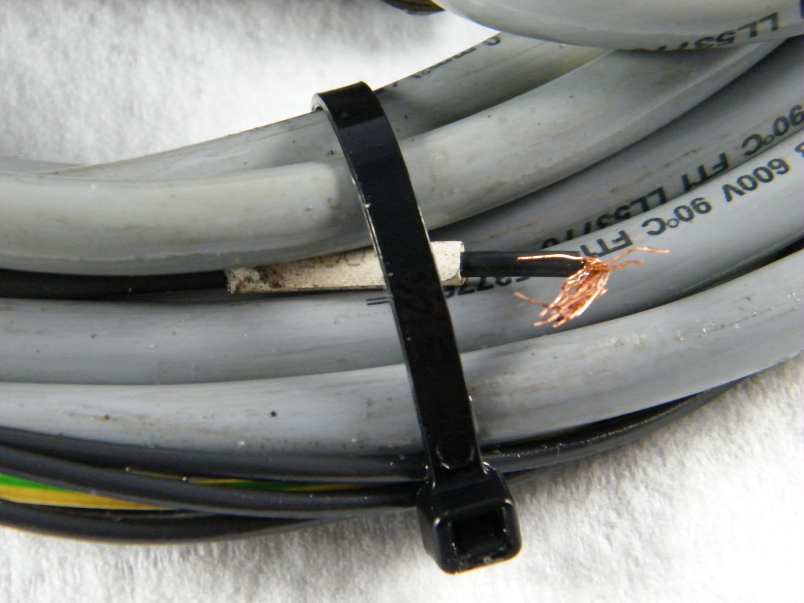 MAHO MHC700 4-AXIS CNC MACHINE ~ 4 LEAD POWER CABLE WITH HAWE DG2M HYDRAULIC VAL