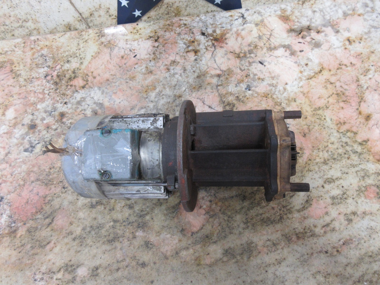 LEROY-SOMER COOLANT PUMP CINCINNATI MILL CNC IP56/20 64448 0.18 PH.3