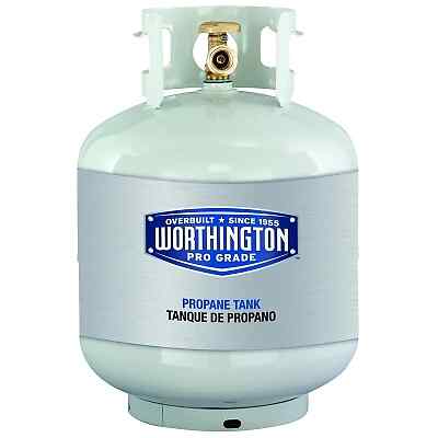 Worthington Cylinders 334669 Cylinder Propane Gas Steel 20lb