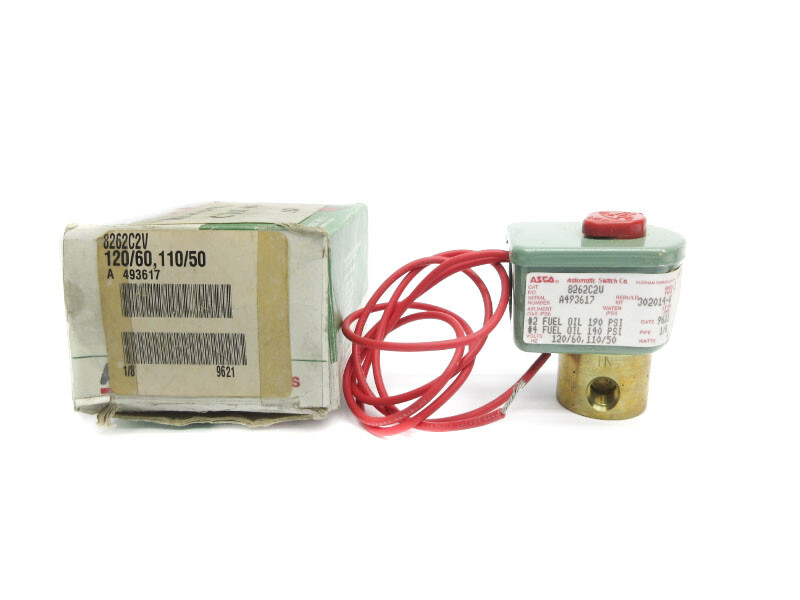 ASCO 8262C2V 110/120V 190PSI 1/8″ NSMP