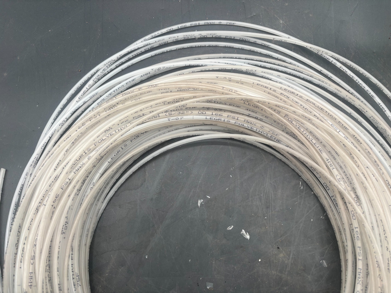 Legris Polyethylene (5/32″) 00 166 PSI Max @75F