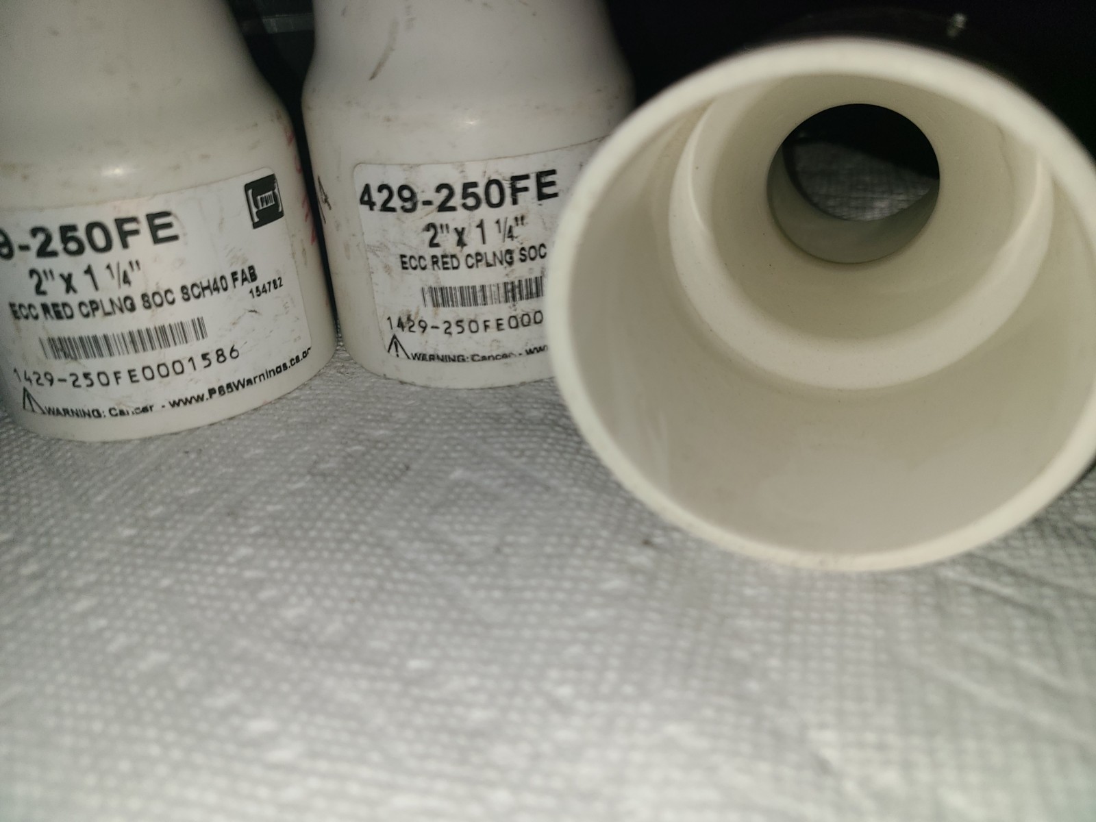 Spears 429-250FE 2 X 1-1/4 PVC ECCENTRIC REDUCER COUPLING SOC SCH40