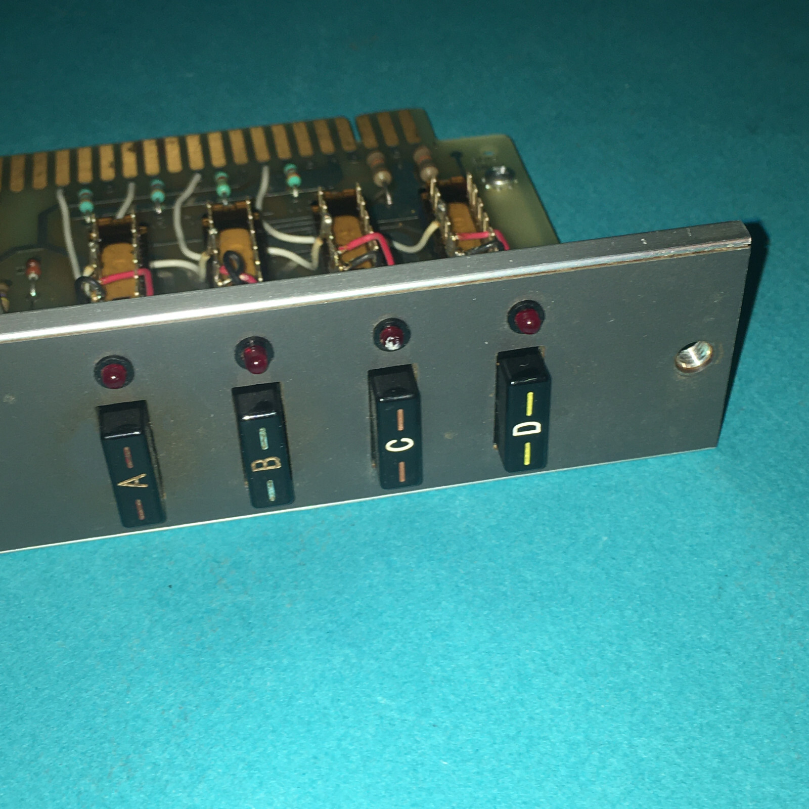 ADM MIXER MODULE BUSS SELECTOR 3-010-4124 MIXING BOARD BUS COMPONENT M6402-011 U