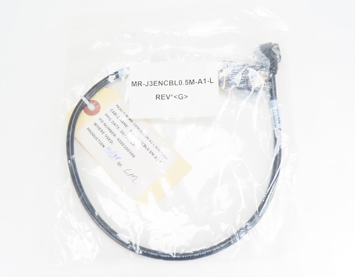 Mitsubishi MR-J3ENCBL0.5M-A1-L Servo Cable 0.5M *USA Seller* NEW NO BOX