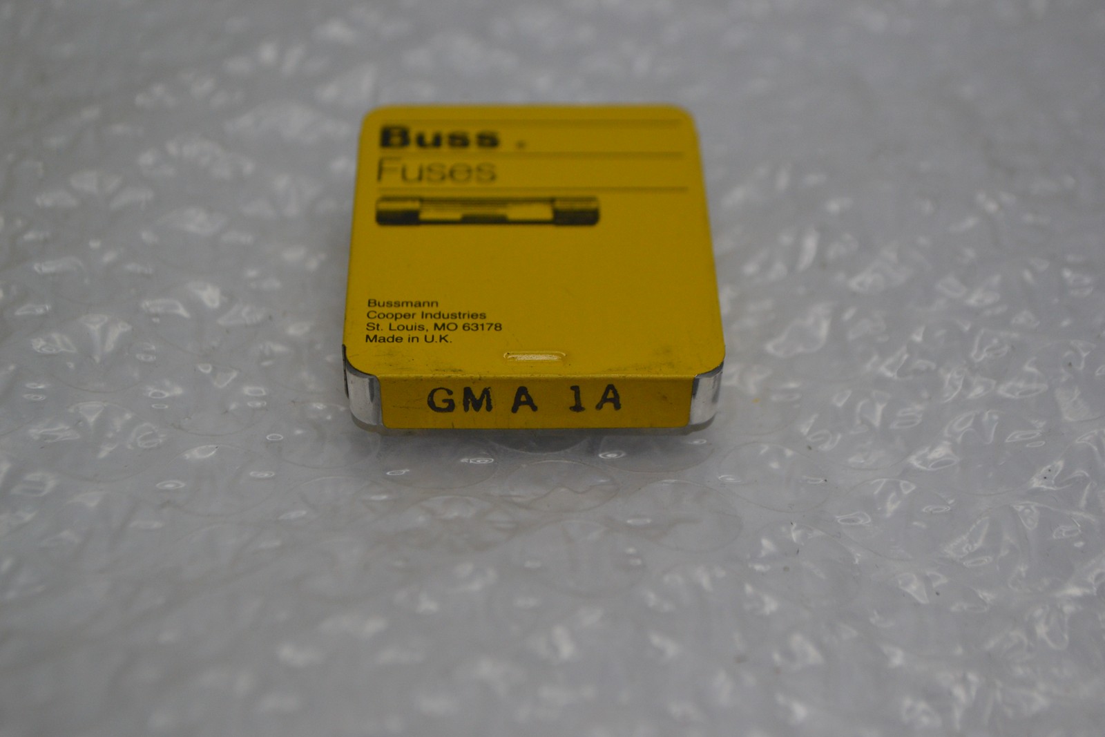 BUSSMANN GMA-1A FUSE LOT OF 8 PKG OF 5 NSMP