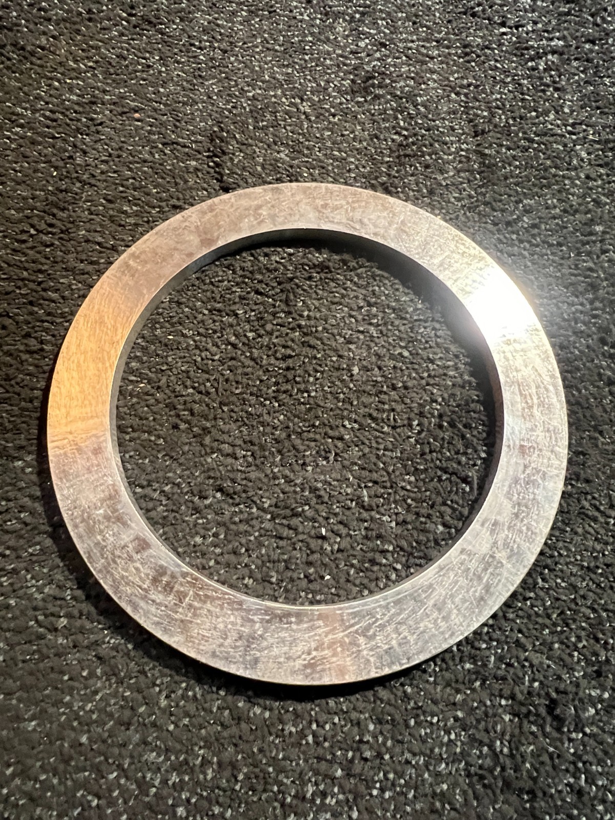 Mild Steel Spacer Ring 12″ Outer Dia x 0.5″ Thick, Silver 64858-01 051932X0013