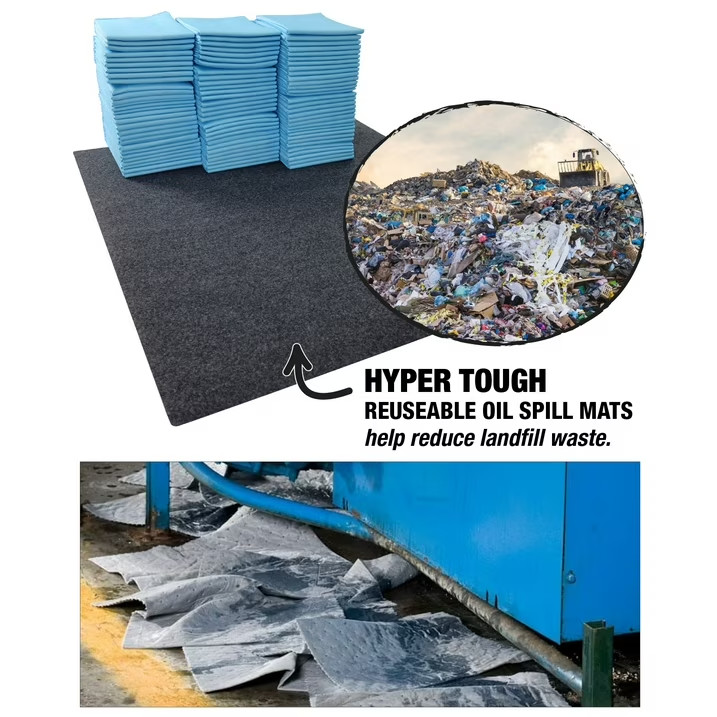 Hyper Tough Garage Mat; 8 ft. Long by 5 ft. Wide – GMCW852PDQ – Waterproof Floor