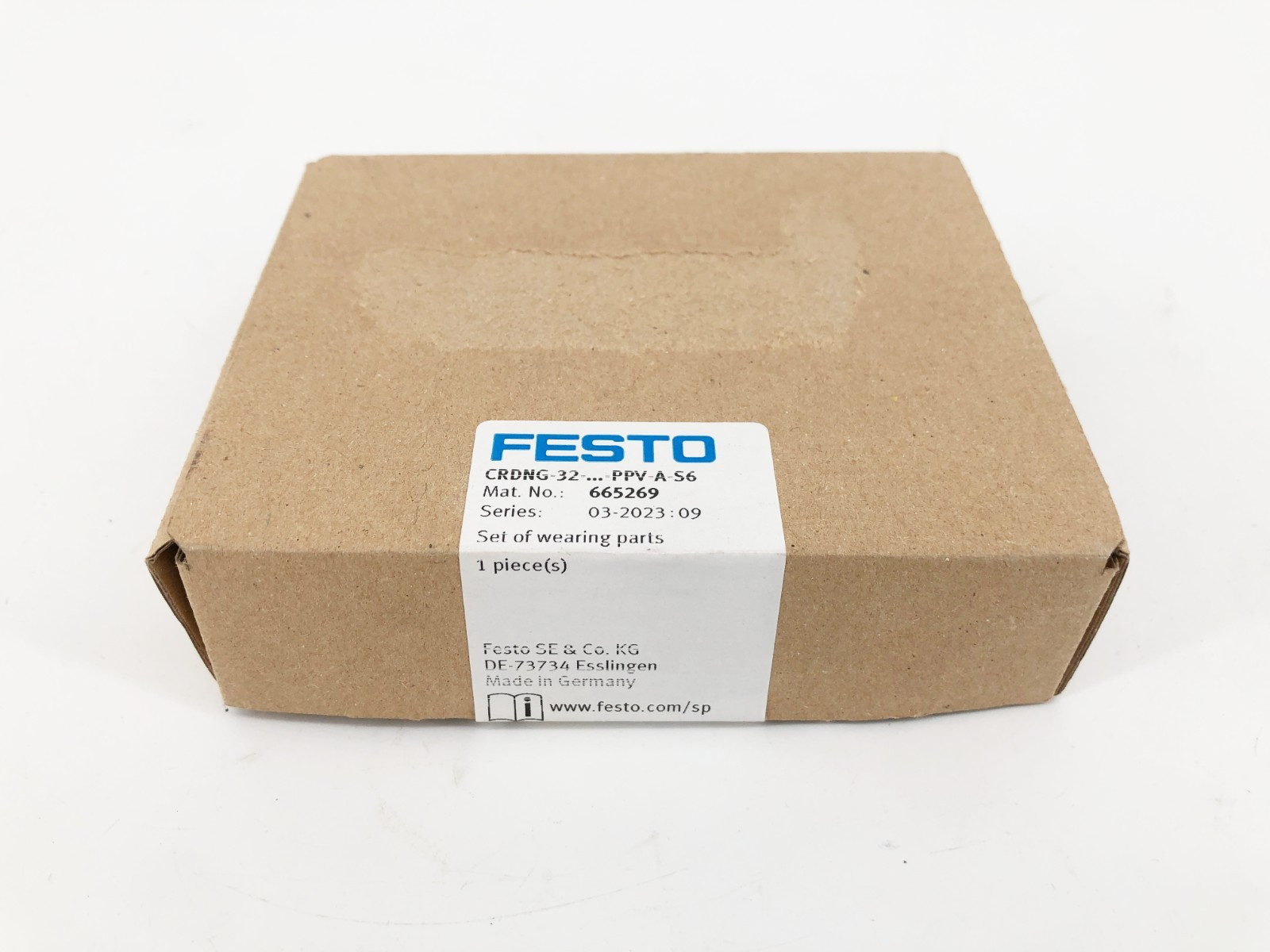 New Festo CRDNG-32-…-PPV-A-S6 Set of Wearing Parts 665269 – Sealed Box