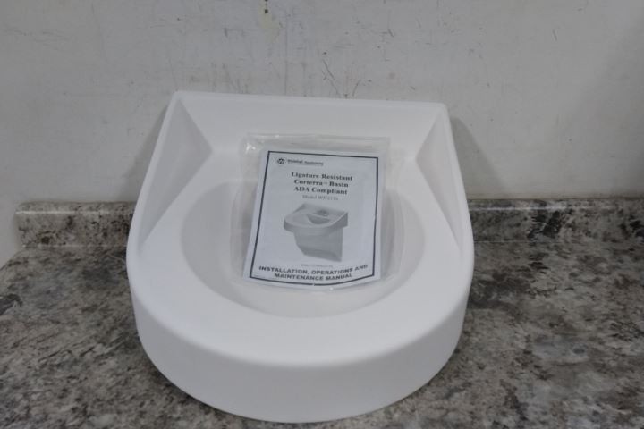 Bestcare WH3775-09 14-1/2 x 12-1/2 In Bowl Size Healthcare Basin w/out Faucet