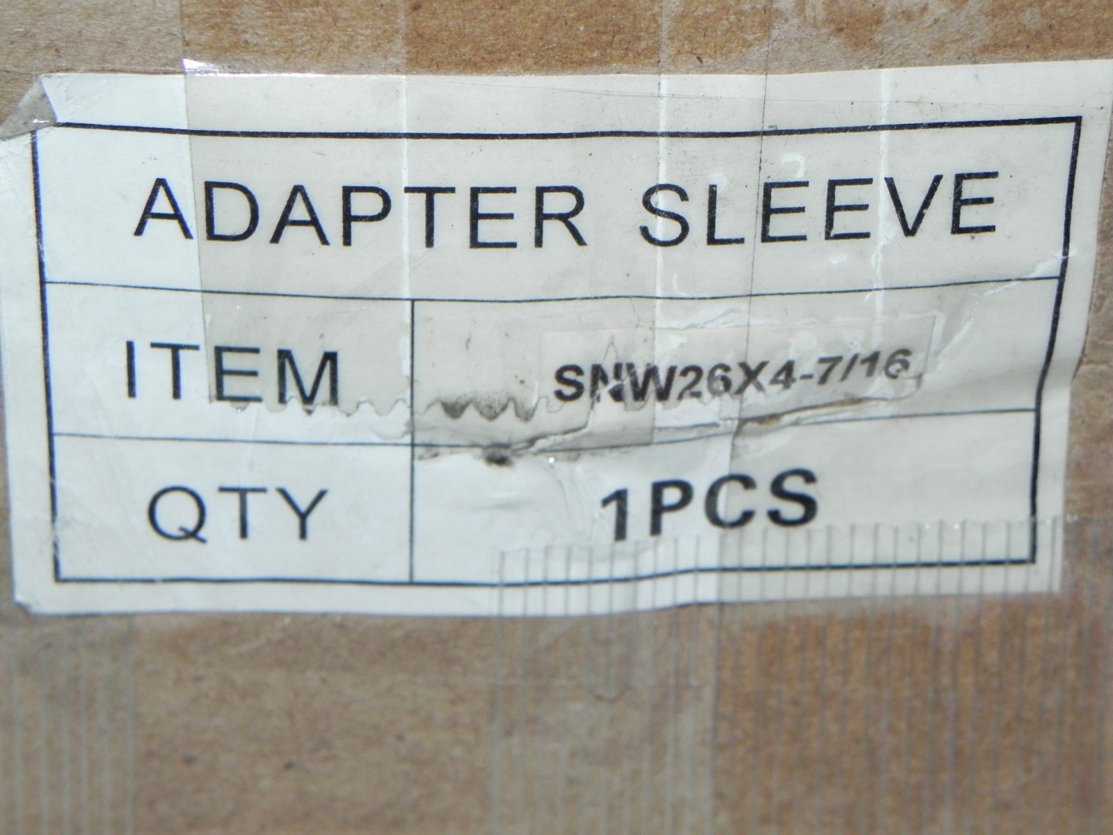 SKF Adaptor Sleeve SNW26x4-7/16, 4-7/16 inches (4.4375″) Bore, 6-3/4″ (171mm) OD