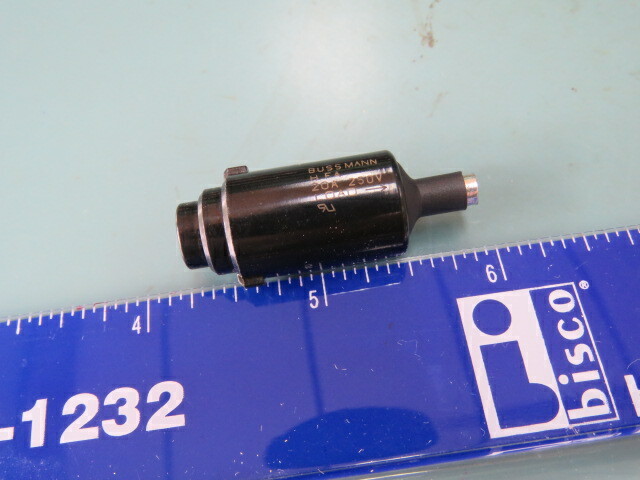 BUSSMANN BK/HFA-R Qty of 3 per Lot Fuse Holder 20A 250V 1 Circuit Cartridge Fr