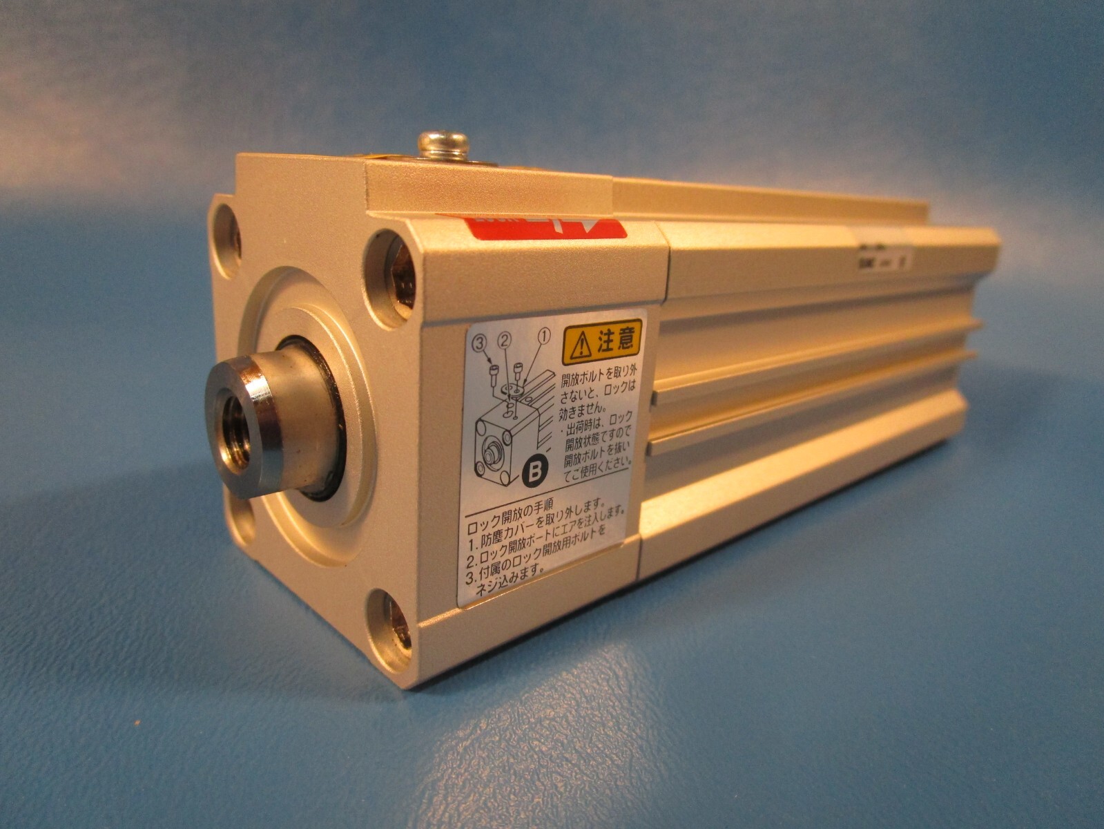 SMC CDLQA32-75DC-B Compact Lock Cylinder, low profile design