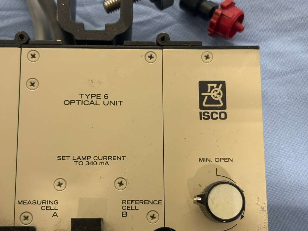 ISCO UA-5 Absorbance/Fluorescence Detector w/ Type 6 Optical Unit Part 89243