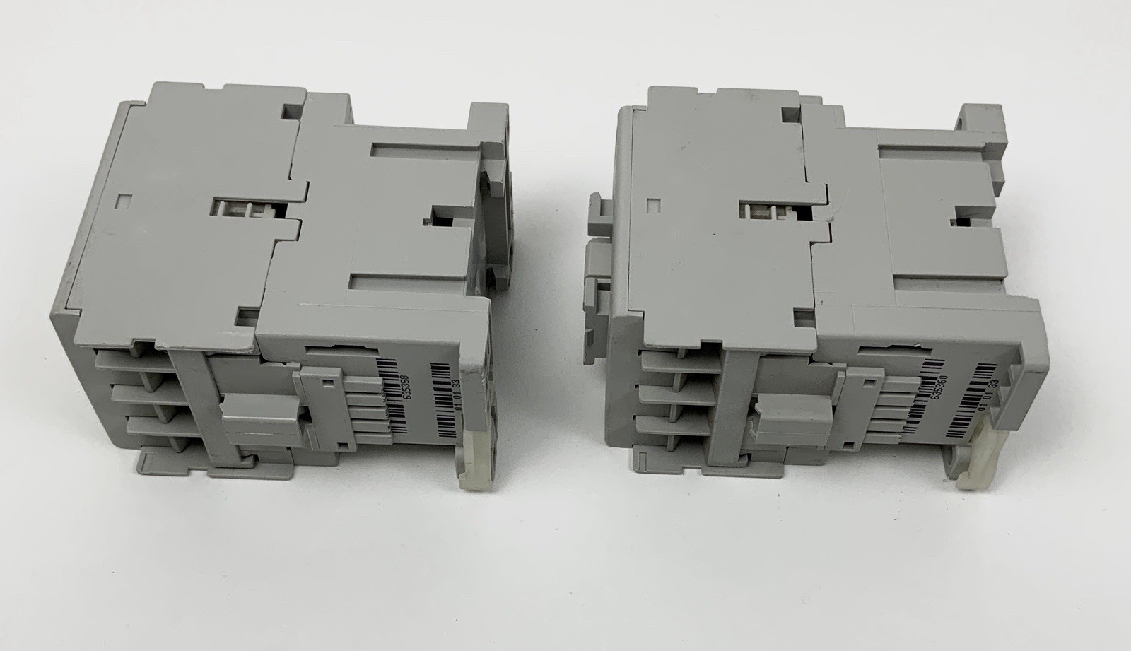 LOT OF 2 Allen Bradley 100-C09*10 Contact Block Series A