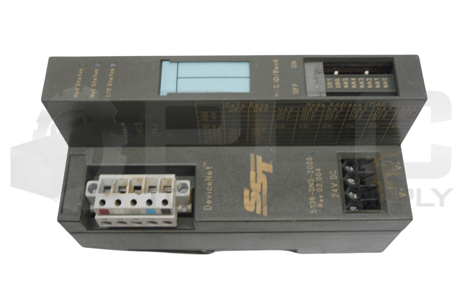 SIEMENS SST 5136-DNS-200S COMMUNICATION MODULE, REV02.004, 24V DC