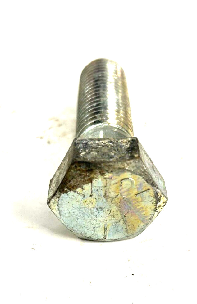 JH HEX HEAD BOLTS 22″-9 GRADE 5 1-1/4″ HEX SIZE PARTIALLY THREADED (LOT OF 6)