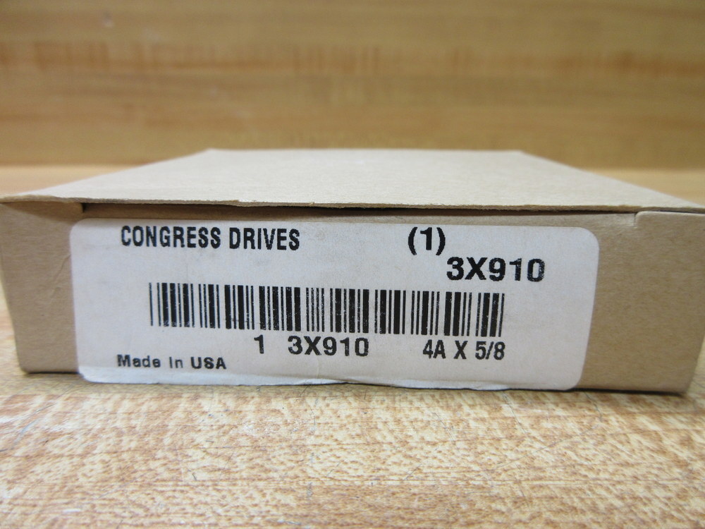 Congress Drives 3X910 V-Belt Pulley (Pack of 3)