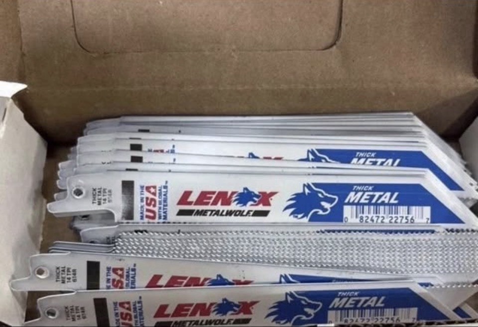 6″ Bi-Metal Recip 14TPI Blade, sold as 50pk (Metal,Non-Ferrous) #22756-OSB614R