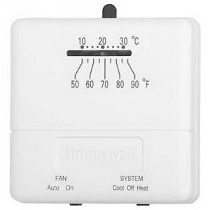 Honeywell T812C1000 – Premier White 24V Snap Action Single Stage Heat-Co