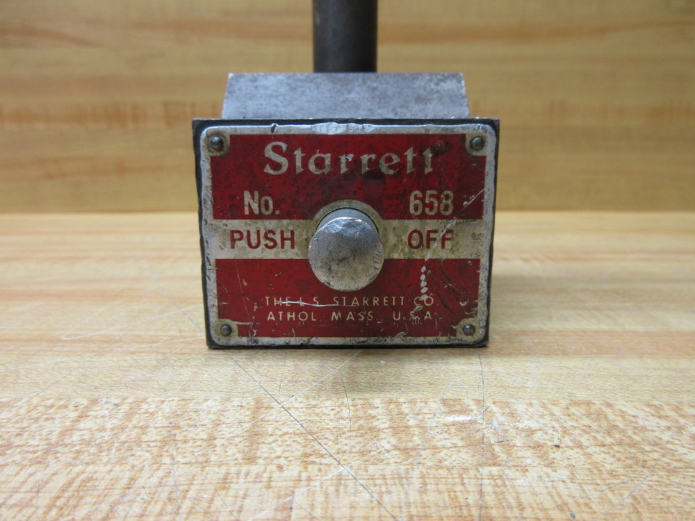 Starrett 658 Magnetic Base Dial Indicator