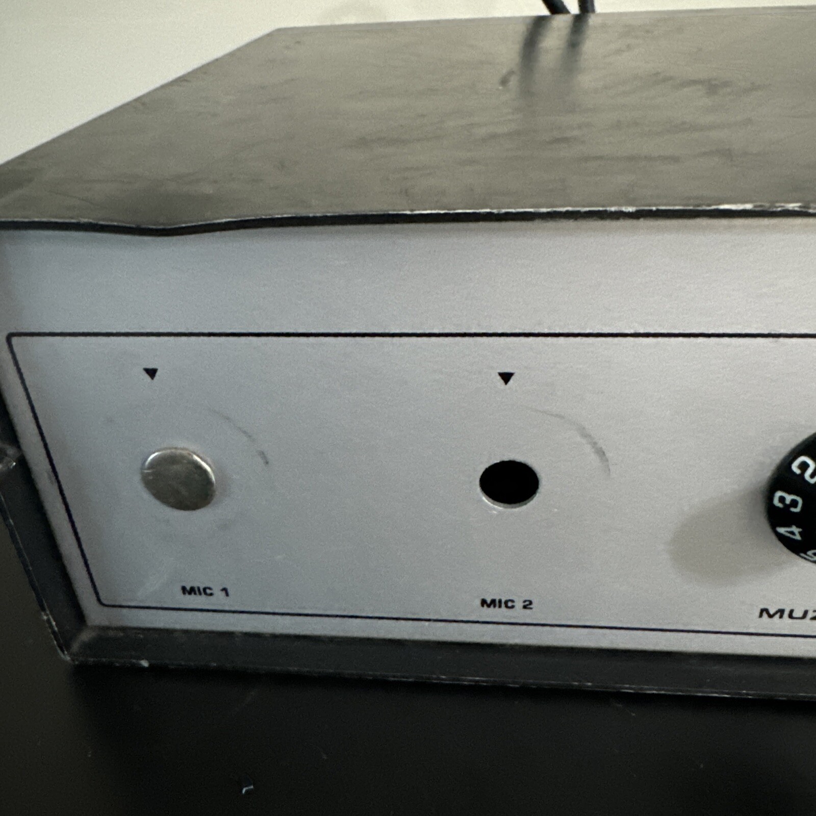 Vintage Muzak Solid State Mic Amplifier A-175B Microphone Audio Amp