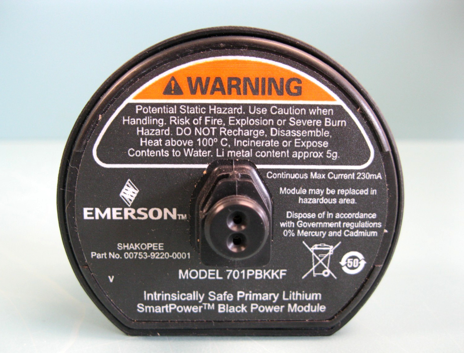 Emerson Rosemount 701PBKKF Wireless Battery / Power Module 2025 NEW E7
