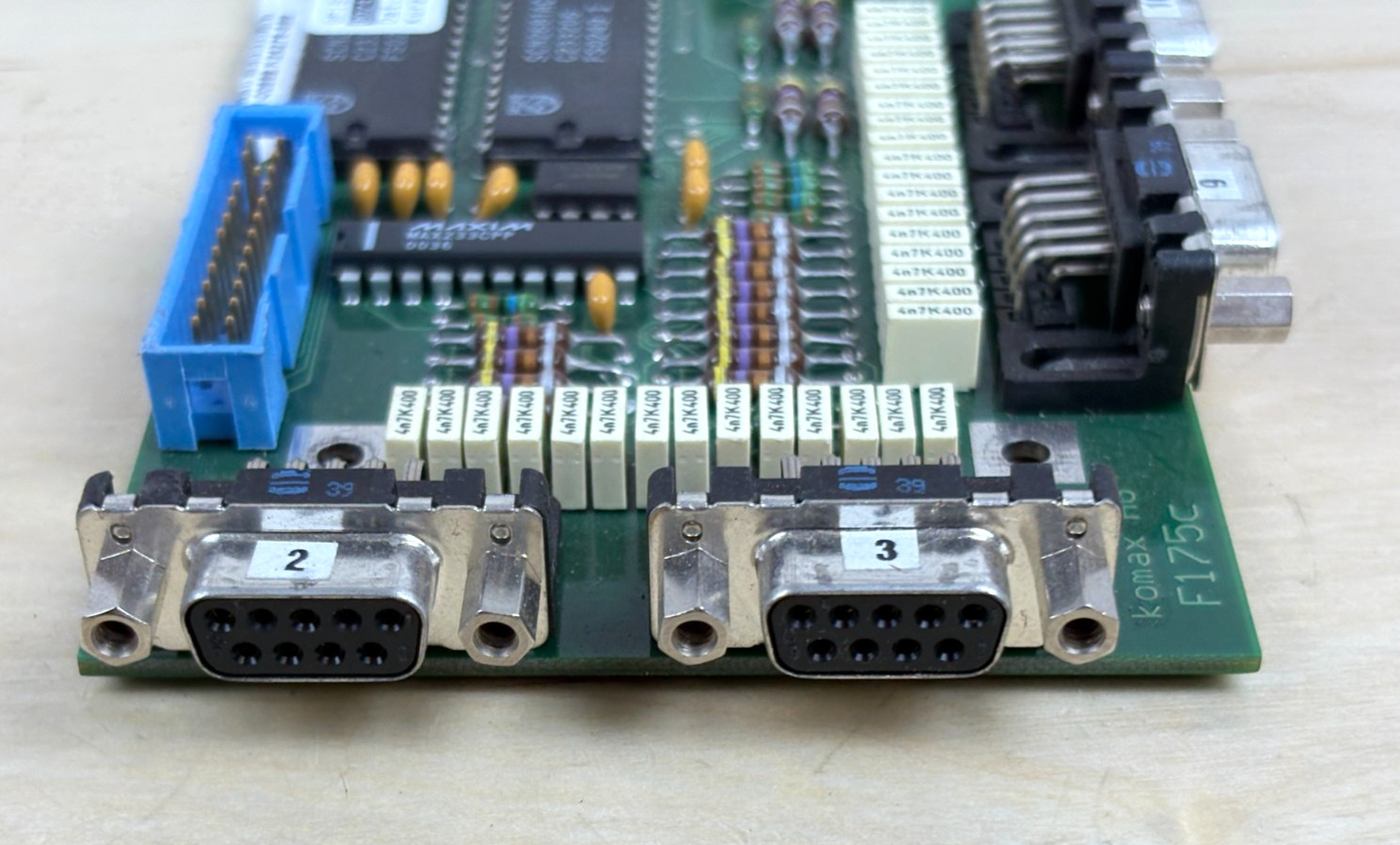 Komax AG F175C Circuit Board, 0024277/F177c