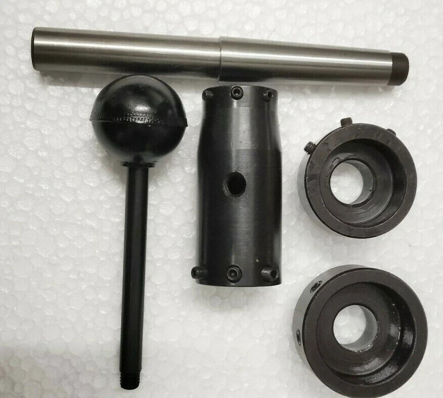 Lathe Tailstock Die Holder Set Floating Type MT2 & MT3 SHANK Hold Metric Dies