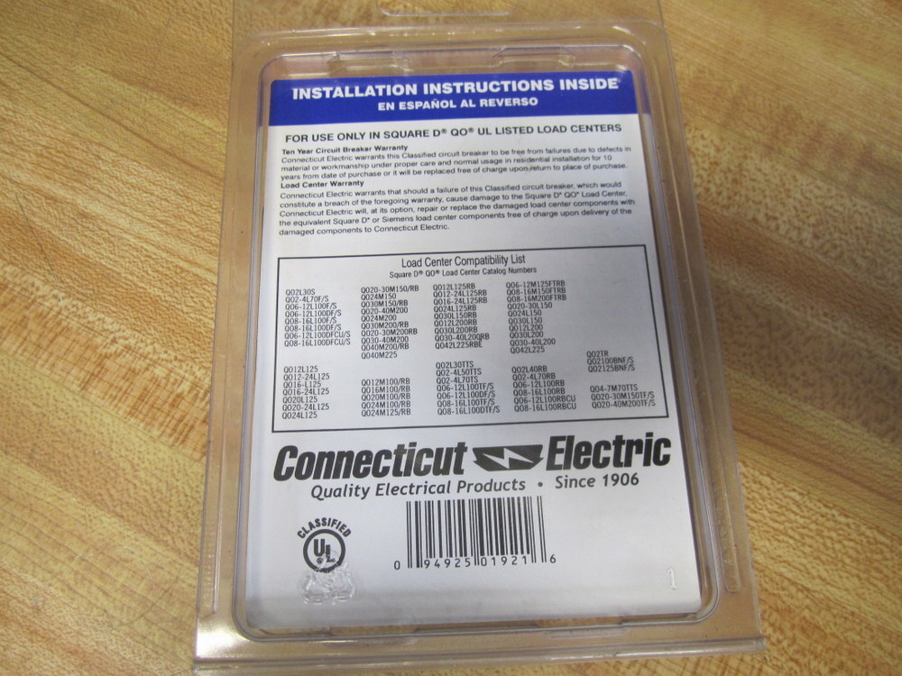 Siemens D-120 Type D Circuit Breaker D120