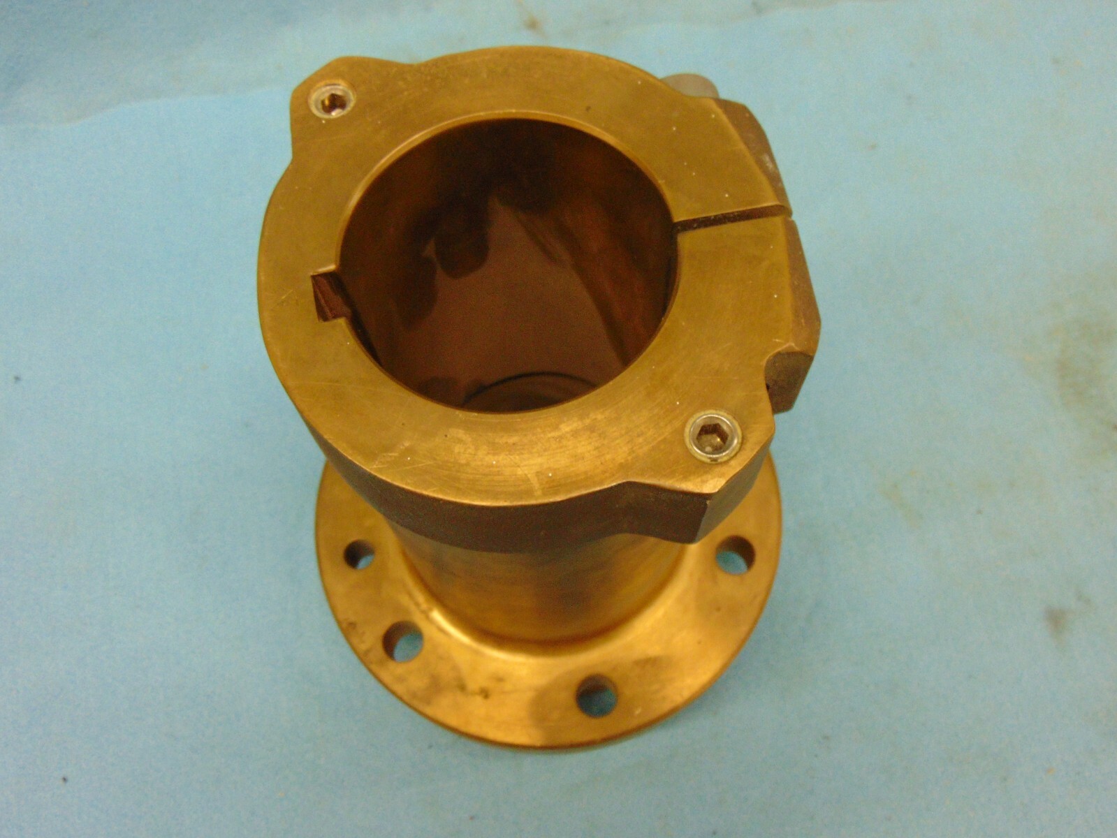 ANGELUS TURRET DRIVE HUB, 7L641, 3-1/8″ BORE, 7-1/2″ FLANGE OD, 10-1/2″ L