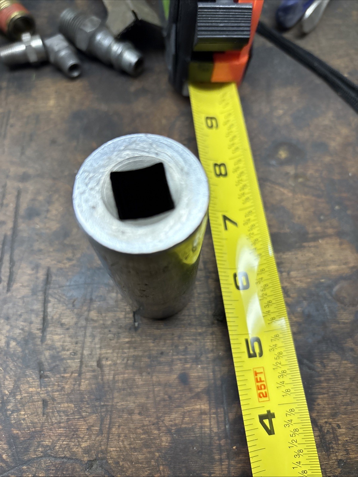 Wright Tool 4630 15/16 – 1/2Inch Drive 12 Point Deep Socket – W/ Pin Hole
