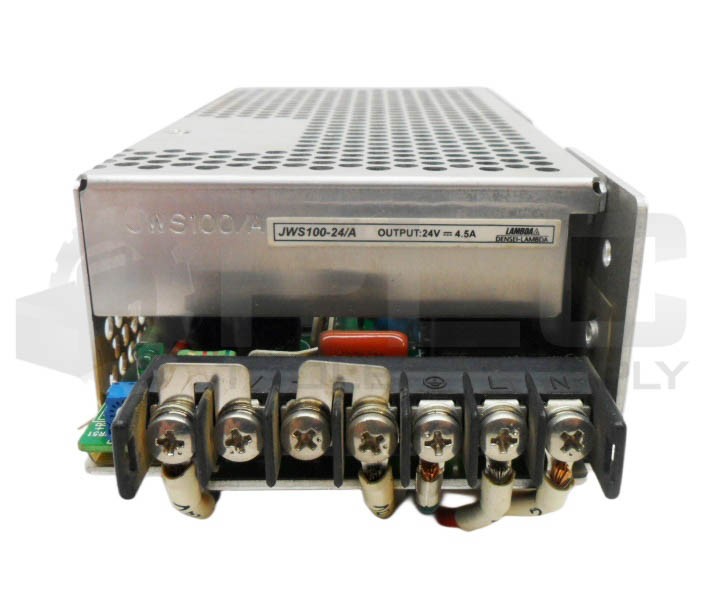 DENSEI LAMBDA JWS100-24/A POWER SUPPLY 100-240VAC 1.5A 50/60HZ