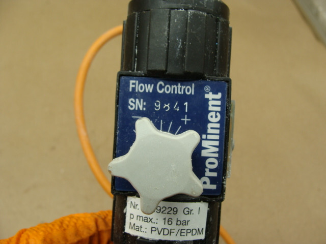 PROMINENT FLOW CONTROL VALVE 16 BAR PVDF/EPDM 1009229