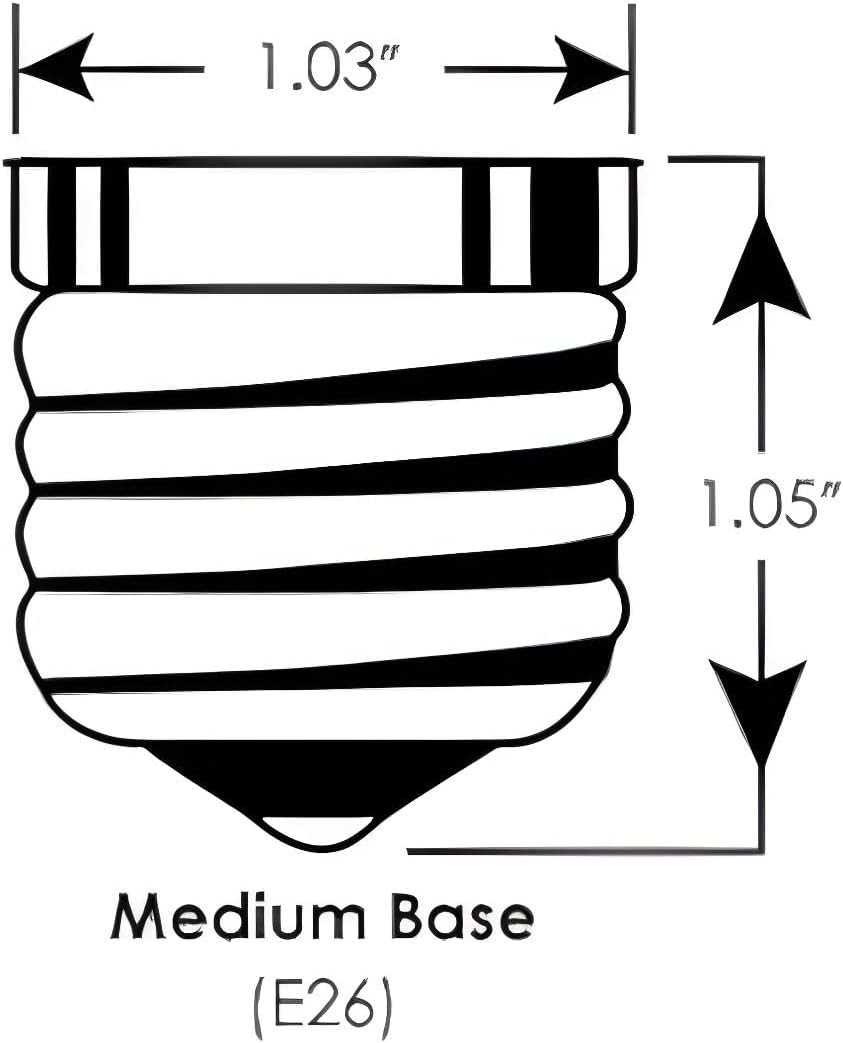 Hatco 60W Specialty Light Bulbs for Heat Warmers – 10-Pack, Shatter Resistant