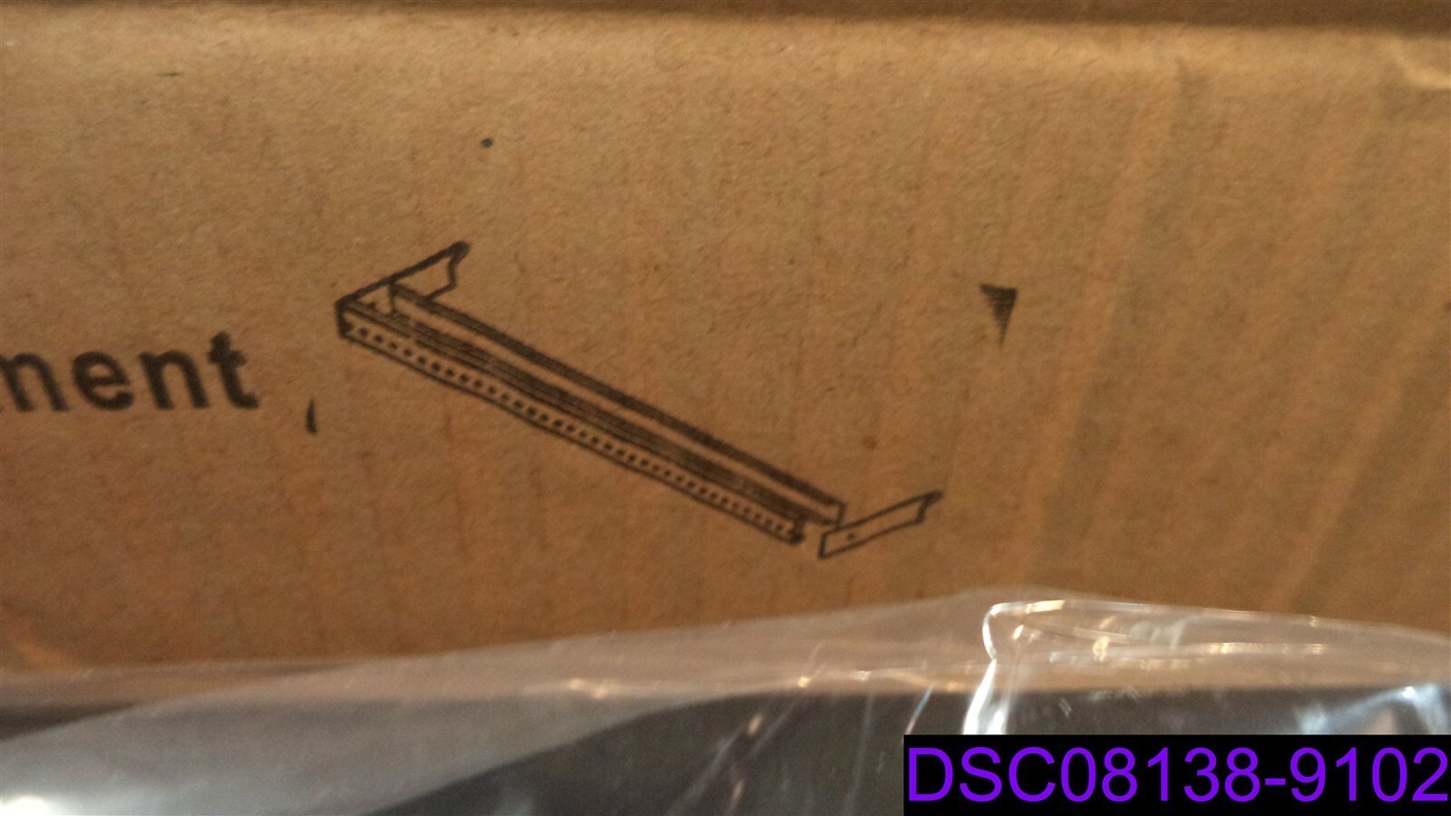 Qty = 1 Box of 2: Bar Weldment 36″ x 8″ P/N 495-100-0341-08