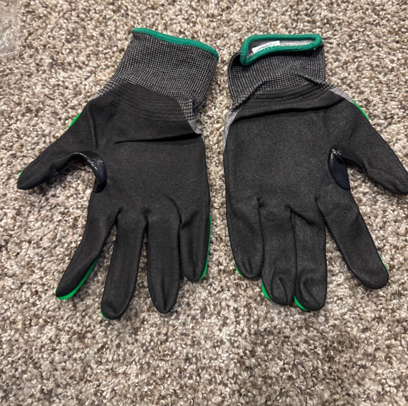 Magid T-REX TRX453 Cut Level A5 Impact ANSI Work Gloves Medium Green Black Grip