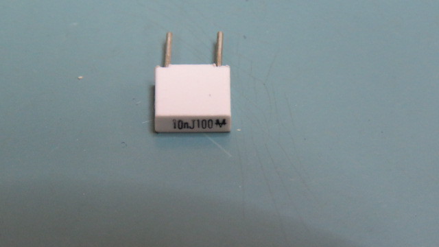 MALLORY 168103J100A Qty of 75 per Lot .01uF 5% 100V Met Poly +85C; Cap Film 0.0