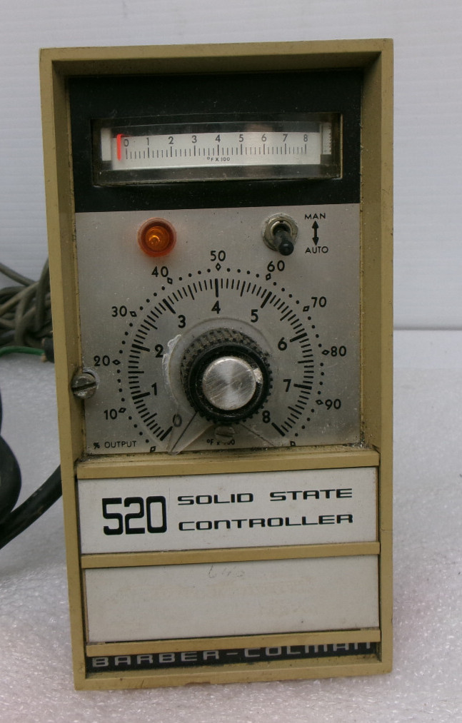 BARBER-COLMAN 520 SOLID STATE CONTROLLER MODEL 527Y-14053-031-0-36 67H #312G