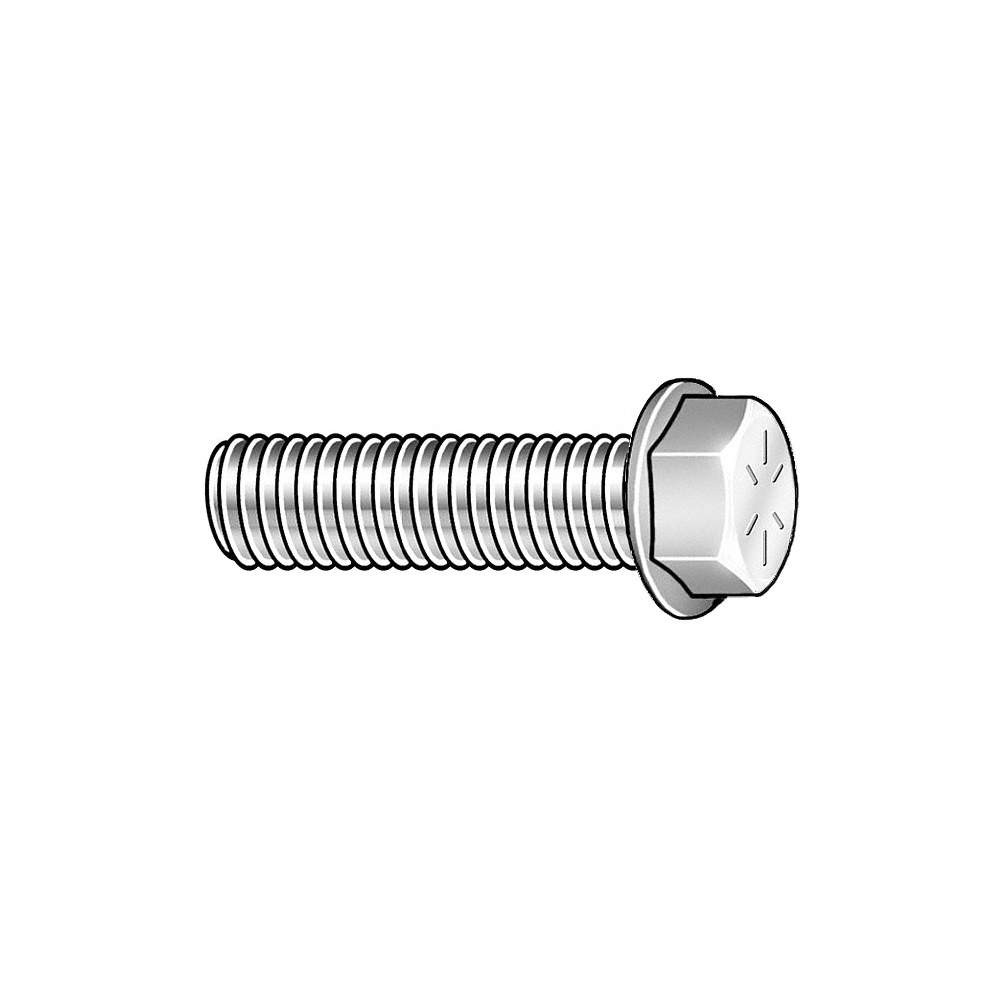 GRAINGER APPROVED 2TJ94 Flange Bolts,Fastener L 1 3/4 in,PK15 2TJ94